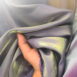 סיטונאי מפעל פוליאסטר luex רדיד בד שיפון שמרו sparkle אורגנזה בד שמר אורגנזה בד - Product Image 5