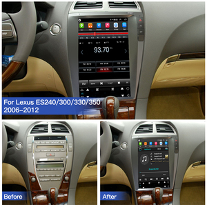 Radio Carplay con Android 14, Navegación GPS, Reproductor Multimedia, Pantalla Vertical de 12.8'' para Lexus ES240 ES300 ES330 ES350 2006-2012 - Product Image 6