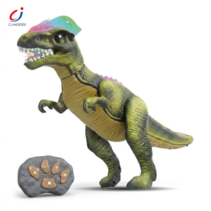 Jouets pour enfants Chengji, <span class=keywords><strong>dinosaure</strong></span> télécommandé, simulation d'animal, couronne de dragon, éclairage, son, radio commande, <span class=keywords><strong>dinosaure</strong></span> marchant - Product Image 1
