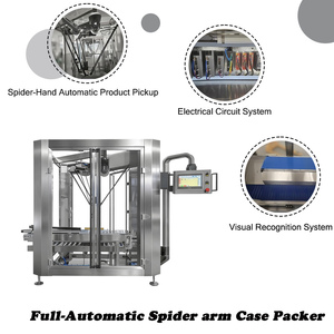 Robot araña automático para embalaje de cajas, robot paralelo de brazo araña, robot Delta para botellas, bolsas y cajas de cartón - Product Image 3