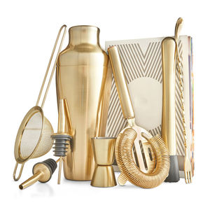 Kit de barra de cobre directo de fábrica personalizado, juego de herramientas para <span class=keywords><strong>Bar</strong></span>, juego de coctelera Boston de acero inoxidable - Product Image 6