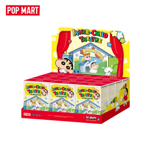 Figuras Originales POPMART de la Serie Crayon <span class=keywords><strong>Shin</strong></span>-<span class=keywords><strong>chan</strong></span> Inner-Child Theatre, Caja Sorpresa, Muñeco de Dibujos Animados, Juguete de Moda, Regalo Interesante de Cumpleaños - Product Image 1