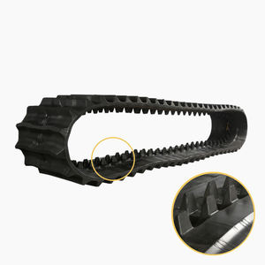 Лидер продаж, высококачественный сельскохозяйственный трактор 400x90, резиновая гусеница - Product Image 4