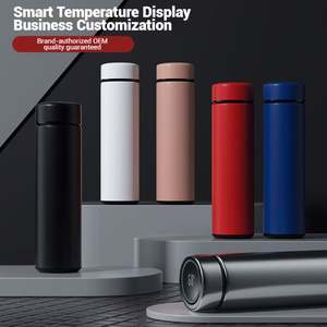 Botella Térmica de Acero Inoxidable Premium a Prueba de Fugas con Pantalla Inteligente para Oficina y Escuela - Product Image 2