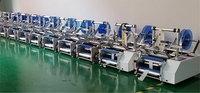 Machine d'impression d'étiquettes de bouteilles d'eau rondes, Machine d'impression de codes à barres Semi-automatique pour bouteilles cosmétiques de shampoing