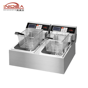 Freidora Eléctrica Comercial Inidea <span class=keywords><strong>de</strong></span> Acero Inoxidable <span class=keywords><strong>de</strong></span> un Solo Tanque y 6KW, Versión Computarizada, Horno Eléctrico, Olla Caliente, para <span class=keywords><strong>Pollo</strong></span> Frito, Patatas y Más - Product Image 1