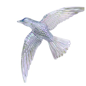 Acrylic Flying Bird And Butterfly Car Pendant Phone <b>Ornament</b> Resin Plating Decorative Accessory For Mobile Phone Hair Clip - Product Image 4