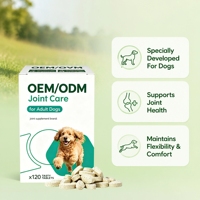 Granul Kesehatan Sendi Hewan Peliharaan untuk Anjing Kucing, Pendukung Imunitas, Glukosamin, Kalsium, Vitamin E 1.5kg, Perawatan Sendi Harian, OEM ODM