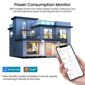Cho tongou <span class=keywords><strong>mini</strong></span> thông minh năng lượng phụ kiện với Wifi thời gian thực nhiệt độ Giám sát 1-50a kWh trả trước chức năng làm bằng bền - Product Image 4