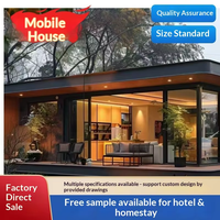 Conteneur mobile préfabriqué moderne, pour salle d'activités, cuisine, bureau, micro-hôtel de luxe, villa, maison d'hôtes, maison de vacances, véranda de parc, garantie 3 ans