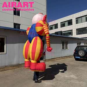 Costume de <span class=keywords><strong>Clown</strong></span> Gonflable pour Spectacle Scénique, Défilé en Plein Air, Marionnette Gonflable de <span class=keywords><strong>Clown</strong></span> - Product Image 4