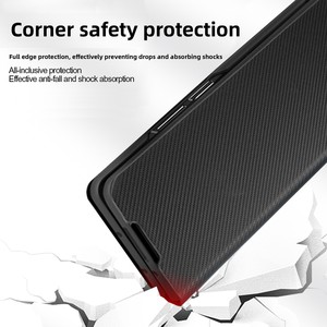 เคสหนังบางเบาสำหรับ Samsung Galaxy Z Fold 4 พร้อมช่องใส่ปากกา TPU ดีไซน์ฝาพับ - Product Image 4