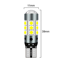Ampoule LED TCYATO T10 194 W5W 27SMD 3030 à puce blanche, neuve, pour feux de stationnement et feux arrière de voiture, 12-24V, pour rénovation/amélioration