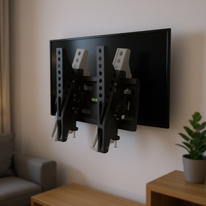 Support mural pour téléviseur 23 pouces 42 pouces VESA 200x200mm inclinable en acier pour téléviseur à écran plat LED LCD Plasma - Product Image 2