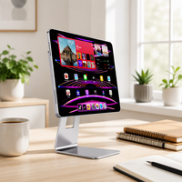 Support magnétique portable en alliage d'aluminium pour tablette iPad Pro 13 pouces M5 M4, support intelligent multifonctionnel, vente directe