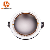 HF gros haut-parleur pièces 75.4mm tweeter remplacement diaphragme conducteur de compression en titane pièces HF-D800P