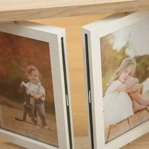 Khung ảnh bằng gỗ hai xoay hai mặt kính khung ảnh - Product Image 6