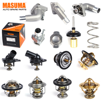 WV48B-76.5 MASUMA Pièces automobiles Accessoires Thermostat Liquide de refroidissement CT170G 2C 90916-03082 21200-77A00 1N04-15-171 pour MAZDA FAMILIA