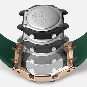 Kit de modification Gen5 pour montres <span class=keywords><strong>GA</strong></span>-<span class=keywords><strong>2100</strong></span>, <span class=keywords><strong>GA</strong></span>-2110, <span class=keywords><strong>GA</strong></span>-B2100, GMA-S2100, <span class=keywords><strong>GM</strong></span>-<span class=keywords><strong>2100</strong></span> : Bracelet en silicone et boîtier métallique – Accessoires de modification - Product Image 5