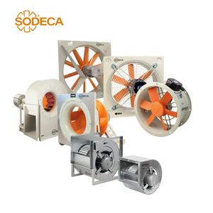 Unidades de extractor de aire monofásicas SODECA de 230 V 50/60 Hz con puerta grande y aislamiento acústico de 40 mm - Product Image 6