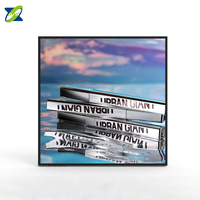 Écran LCD fin haute définition non tactile, résolution 1920x1920 |   Affichage numérique en intérieur pour la publicité des magasins de détail