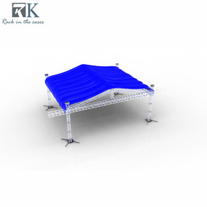 Système de treillis modulaire carré en alliage d'aluminium pour DJ, installation rapide, pour scène et événements extérieurs - Product Image 1