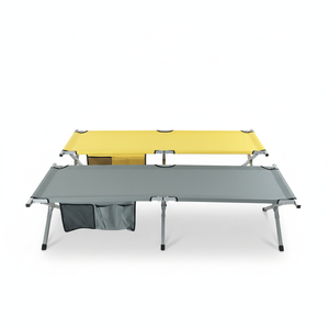 Dashing Wholesale Modern Custom Color Outdoor Foldable Portable Lightweight Metal Polyester Waterproof Bedroom Hospital Bed <b>Cot</b> - Product Image 1