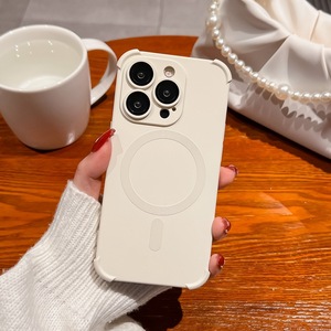 เคสซิลิโคนเหลวฝาปิดระบบแม่เหล็กสำหรับ iPhone 17ที่ให้ความรู้สึกถึงผิวถุงลมนิรภัยอุปกรณ์ป้องกันเลนส์และป้องกันการกระแทก - Product Image 5