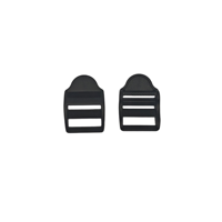 Boucle de sangle tissée en plastique POM noir de 20 mm, luxe, solide, étanche, réglable, à verrouillage échelle pour sacs à dos tactiques de voyage (100 pièces)