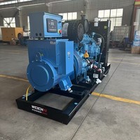 Générateur diesel silencieux Weichai 120 kW à châssis ouvert, démarrage automatique, 50 Hz, prix abordable, directement de l'usine chinoise, certifié CE ISO, en stock