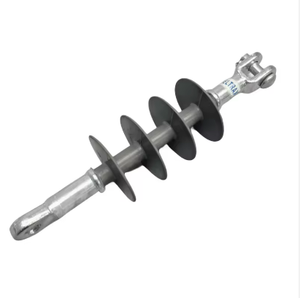 Aisladores de alto voltaje Fabrica Aisladores de tipo de suspensión polimérica compuesta de energía eléctrica 11KV 12KV 15KV - Product Image 1