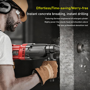פטיש חשמלי fickaxe חשמלי מקדח חשמלי מקדחה כלי רב פונקציה 220v מתכווננת בית & תעשייתי מקדחה חשמלי - Product Image 5