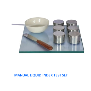 Appareil d'essai de sol Équipement d'essai de laboratoire géotechnique Ensemble d'essai de limite en plastique manuel - Product Image 3