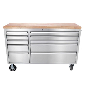 High quality metal industrial rugged roller cabinet tool box 72 inch