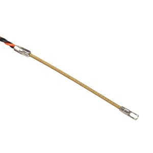 Fish Tape <strong>Wire</strong> Fishing Tools 4.5mm Diameter 3 <strong>Wires</strong> <strong>Twisted</strong> With Guide Spring Ideal for <strong>Wire</strong> Fishing Black and Yellow 15m - Product Image 5