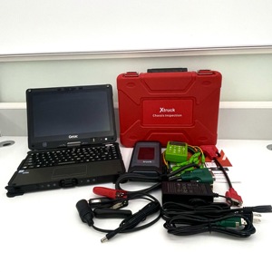 เครื่องมือวินิจฉัยตรวจสอบแชสซี XTRUCK พร้อมแล็ปท็อป Getac V110 สำหรับงานหนัก รองรับการอ่านและเขียนข้อมูล ABS EBS ระบบส่งกำลัง และ ECU ของรถบรรทุกหนัก - Product Image 2