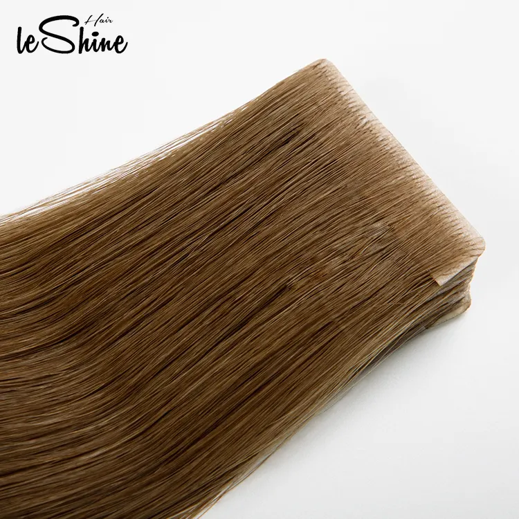Injected Tape Hair Extensions European Remy 100% Human Invisible Tape Hair Extension