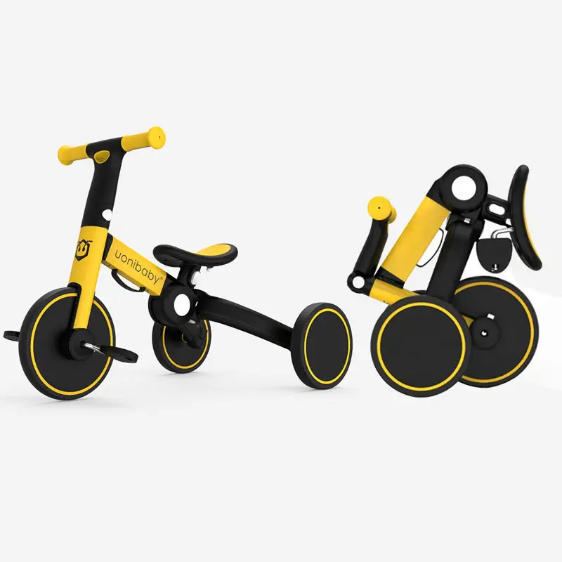 Tricycle poussette pour enfants, avec poignée poussée, produits d'extérieur, pour bébés, tricycle, cm