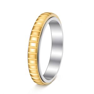 Anillos Antiestrés para Mujeres y Hombres, Acero Inoxidable 304, Anillo Giratorio de Acero Inoxidable - Product Image 3