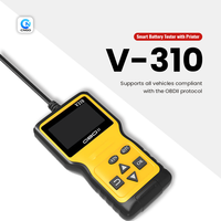 Escáner OBD2 V310 Compatible con los 9 Protocolos OBDII para Autos de Gasolina Posteriores a 1996, Lee/Borra Códigos de Motor, Muestra Datos en Tiempo Real
