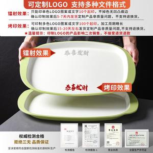 <b>Melamine</b> tableware <b>plates</b>, commercial Chinese style anti-drop and anti-slip trays for restaurants and fast food outlets, - Product Image 4