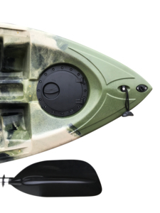 Kayak de pesca para 1 persona, kayak para sentarse en la parte superior con paletas - Product Image 6