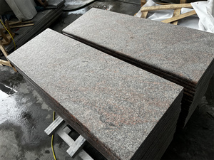 Meilleure dalle de <span class=keywords><strong>granit</strong></span> naturel multicolore rouge de style moderne, grande taille, haute résistance, finition antique polie, Inde, pour villas et hôpitaux - Product Image 3