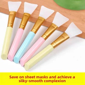 Double Sided <b>Silicone</b> Plastic Mask Brush Soft Adjustable Mud Applicator Stick DIY Beauty <b>Tool</b> - Product Image 2