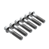 Boulons en titane pour jantes fendues Bb s M7 M8