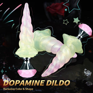 <span class=keywords><strong>Plug</strong></span> <span class=keywords><strong>anal</strong></span> en silicone liquide <span class=keywords><strong>licorne</strong></span>, coloré, portable, dilatateur, base incurvée, mince, flexible, pour la stimulation de la prostate, masturbation - Product Image 2