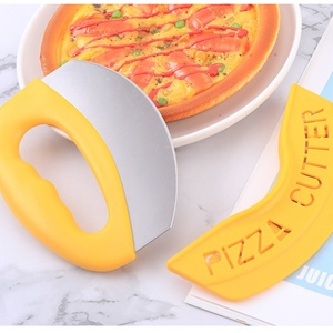 Outils à pizza multi-usages en acier inoxydable, trancheuse à fromage, lame super tranchante, couteau à fromage avec housse de protection - Product Image 3