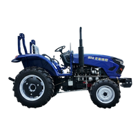 Tracteur agricole compact multifonctionnel sur roues de 70 à 80 CV pour petites exploitations agricoles