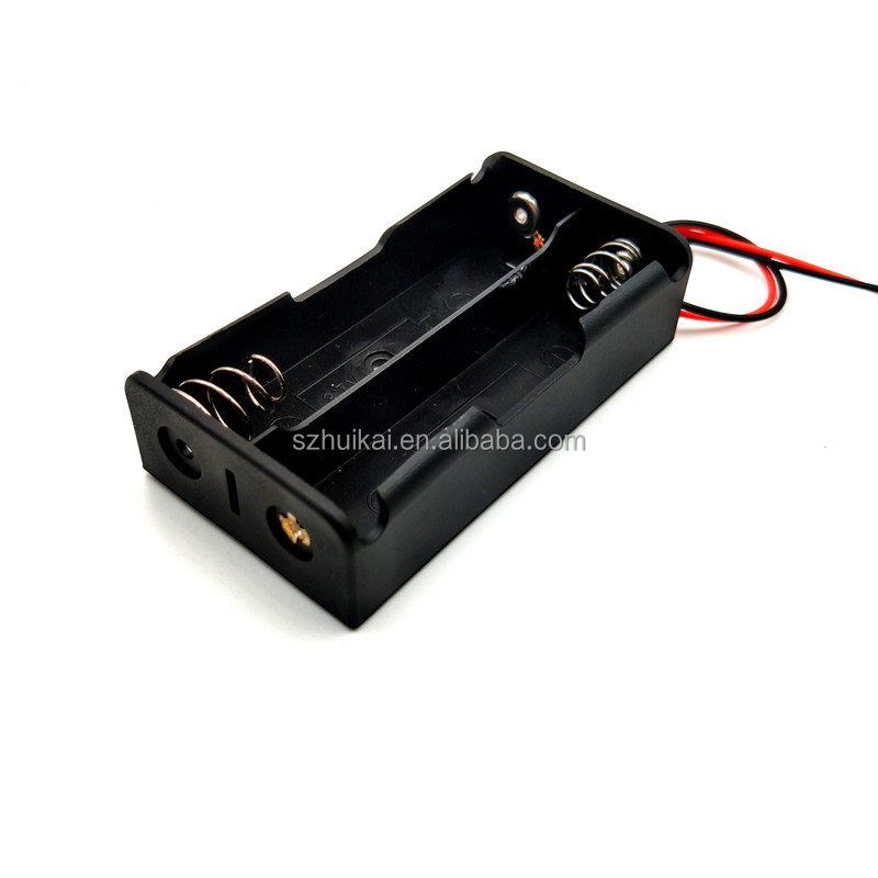 3,7V 2X 18650 Batterijhouder Verbinder Opbergdoos Box Aan/Uit