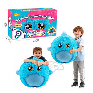 Samtoycn Jouet sensoriel à presser original, jouet anti-stress, grande poupée douce en peluche, ensemble de peluches gonflables, ballon en peluche pour enfants autistes - Product Image 1
